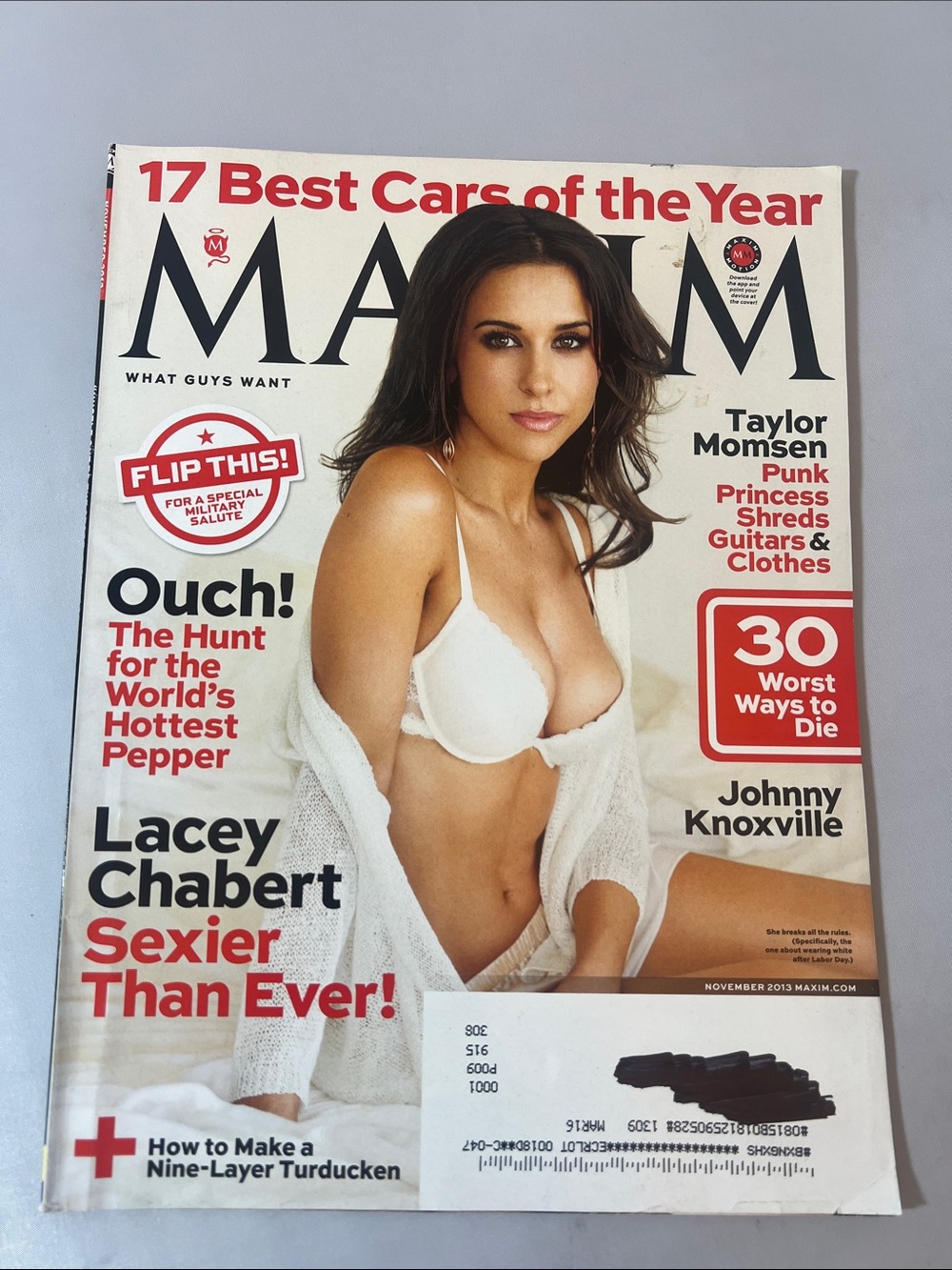 Maxim Magazine - Cover Lacey Chabert - November 2013 - Issue 188